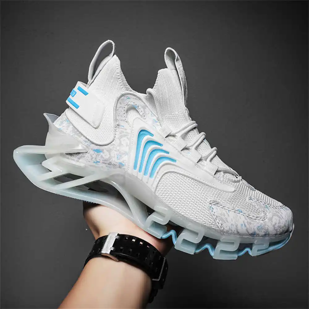 Men Shoes China - Blue Slipon Long Pink Boots Light
