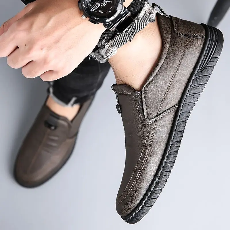 Men Shoes On Clearance - Slip-on Man Casual Shoe Round Toe