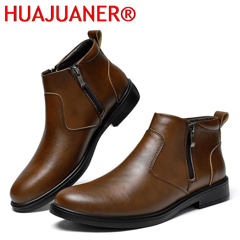 Men'S Shoes Brogues - Fashion Brogue Chelsea Men Boots Classical