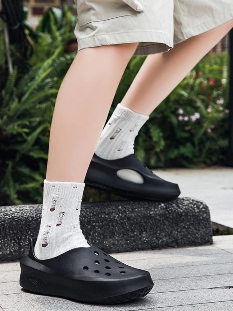 Men Shoes On Clearance - With Platform Man Sandals Beach Height
