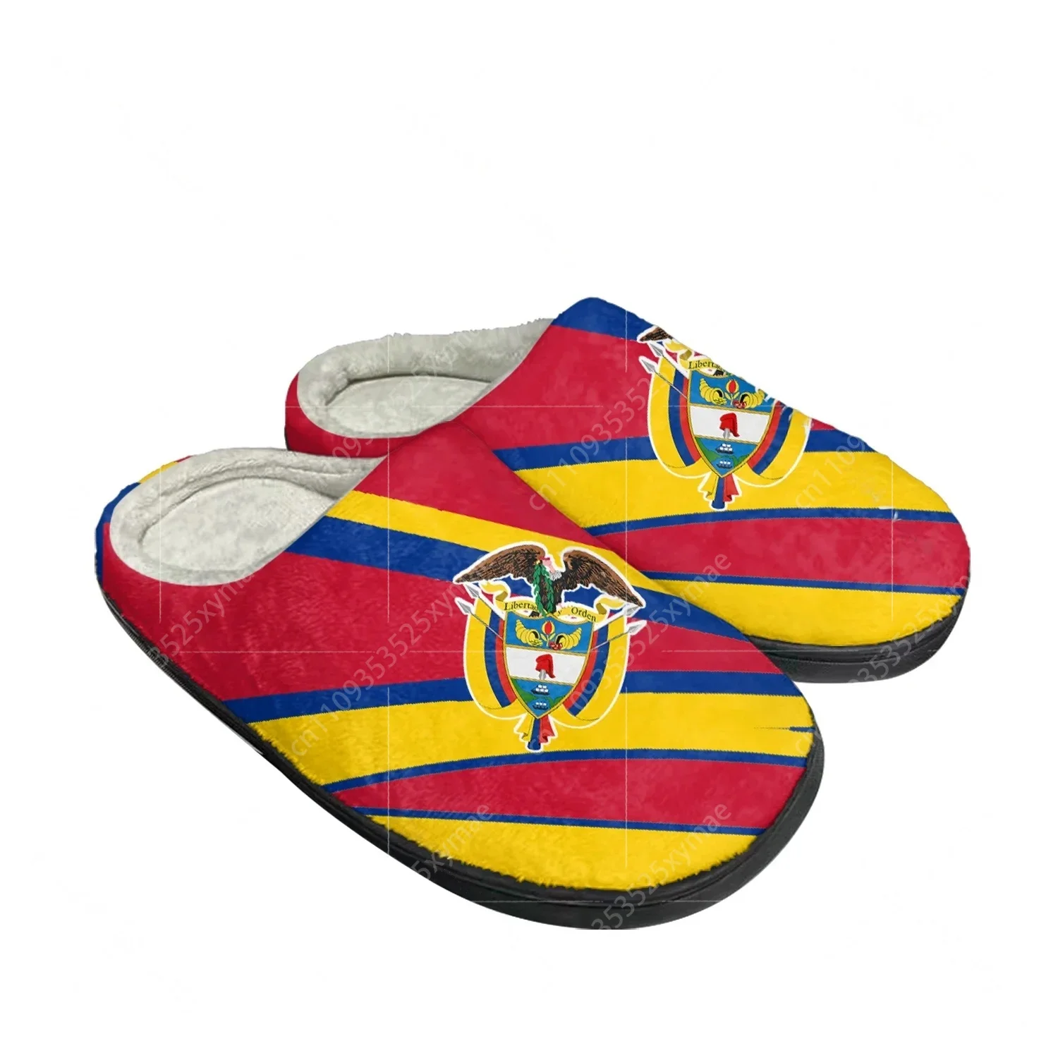 Men Shoes Everyday - Colombia Flag Bogota Home Cotton Slippers