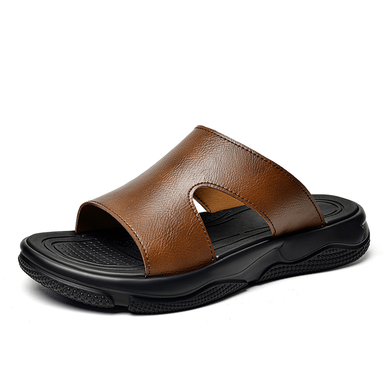 Men's Leather Slide Sandals No - Men'S Shoes Hush Puppies recensie en prijs
