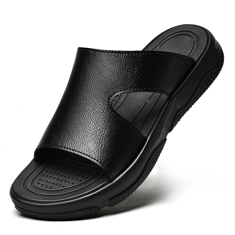 Men's Leather Slide Sandals No - Men'S Shoes Hush Puppies recensie en prijs