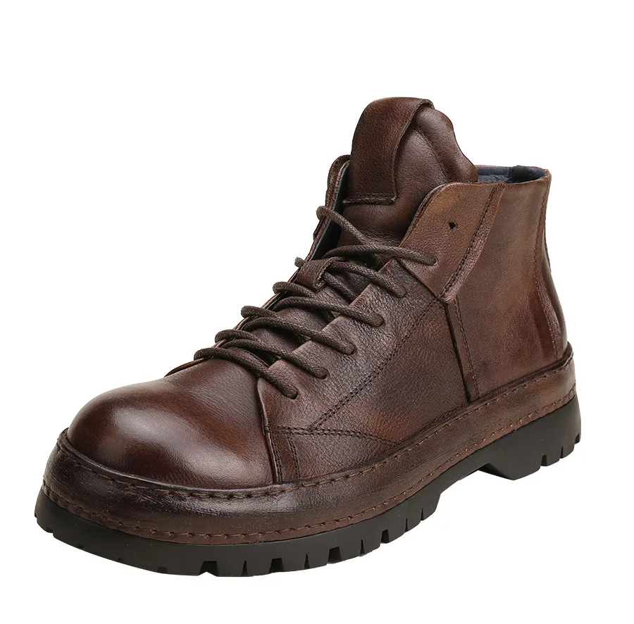Vintage British Men Ankle Boot - Men'S Shoes Brogues recensie en prijs