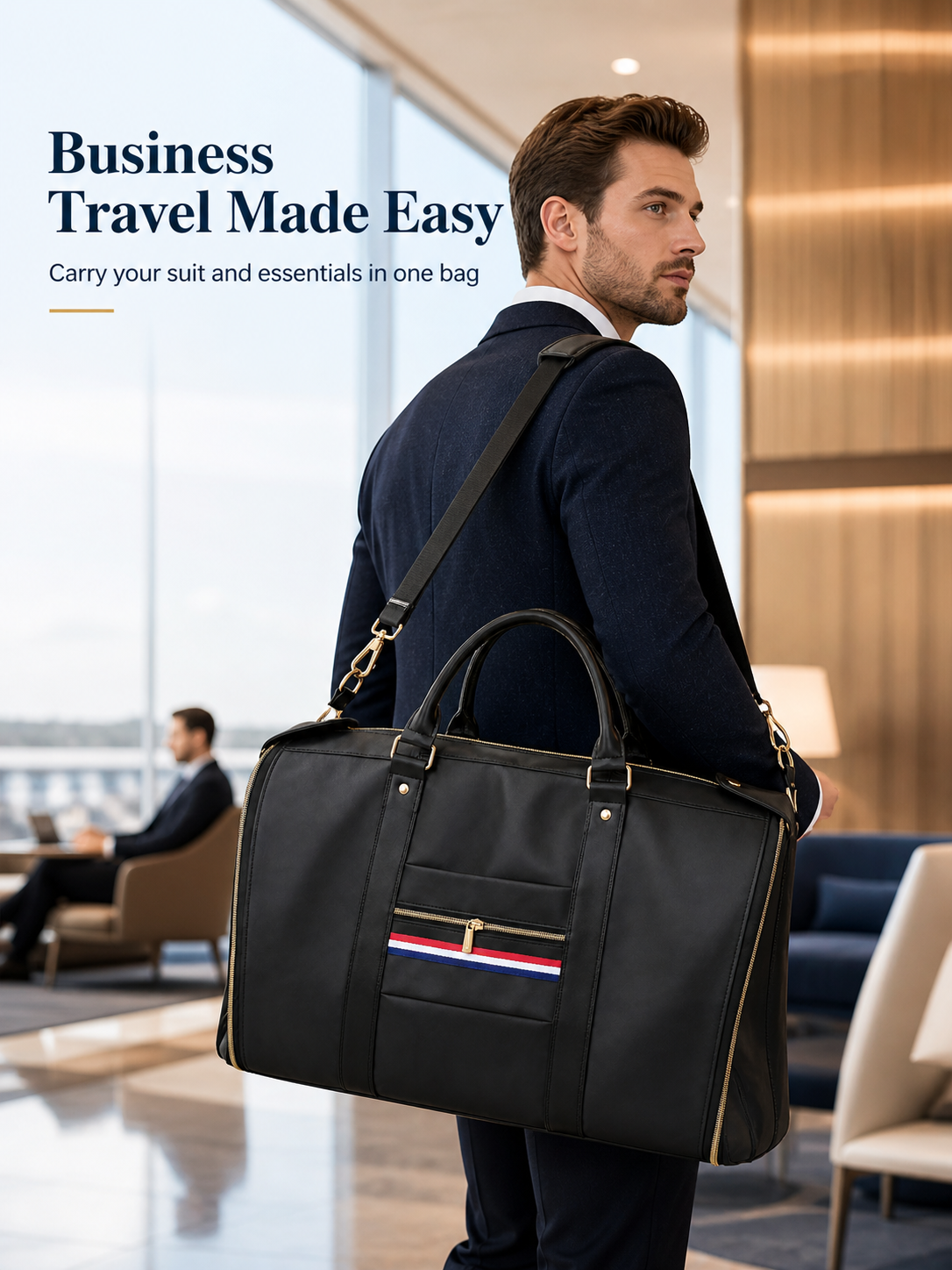 Premium Black Garment Duffel B - Men'S Shoes For Suits recensie en prijs