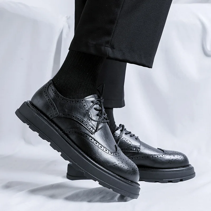 New Spring Autumn Vintage Brit - Men'S Shoes Brogues recensie en prijs