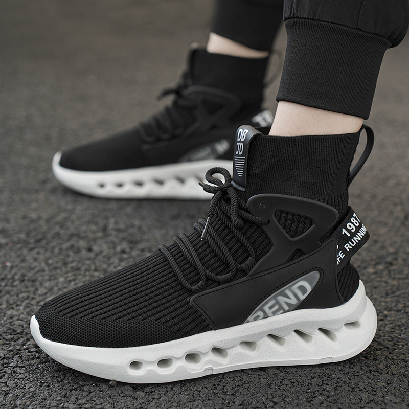 Trendy Men High Top Sock Shoes - Men'S Shoes Brogues recensie en prijs