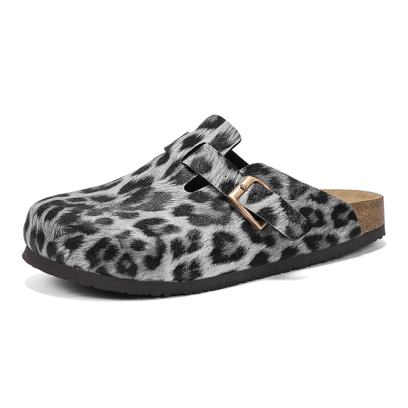 Leopard print Cork Slippers Ha - Men'S Shoes Birkenstock recensie en prijs