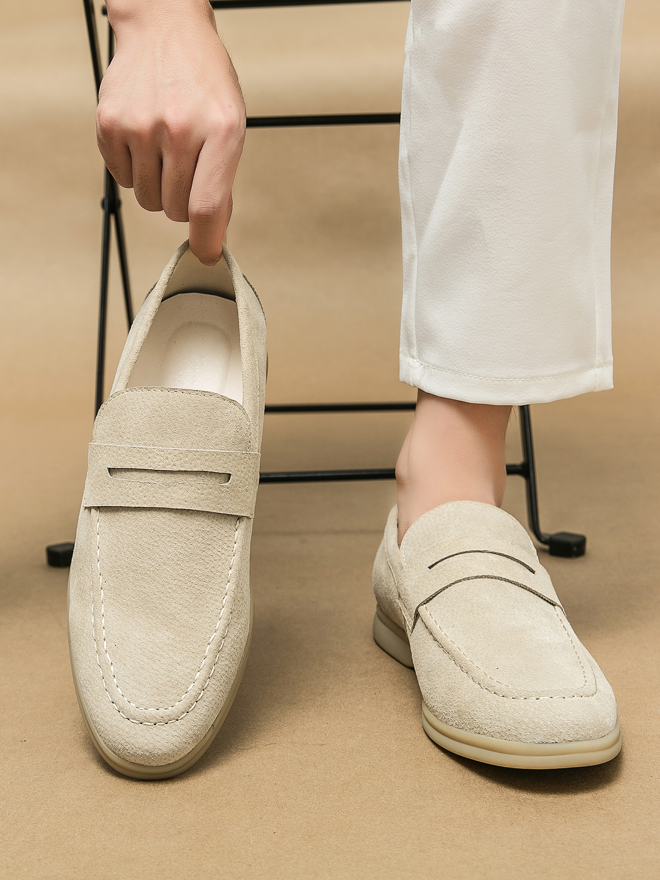 Men's Luxury Brand Genuine Lea - Men'S Shoes Hush Puppies recensie en prijs