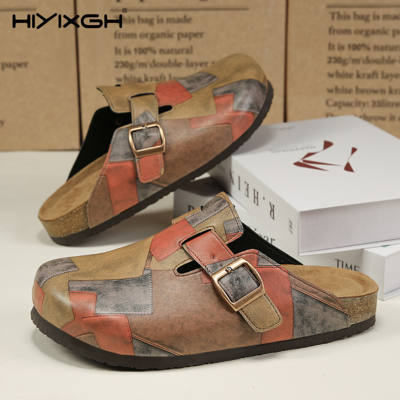 Comfort Cork Leather Slippers  - Men'S Shoes Birkenstock recensie en prijs