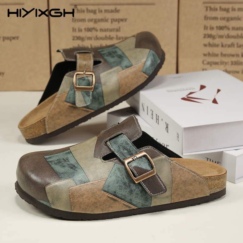 Comfort Cork Leather Slippers  - Men'S Shoes Birkenstock recensie en prijs