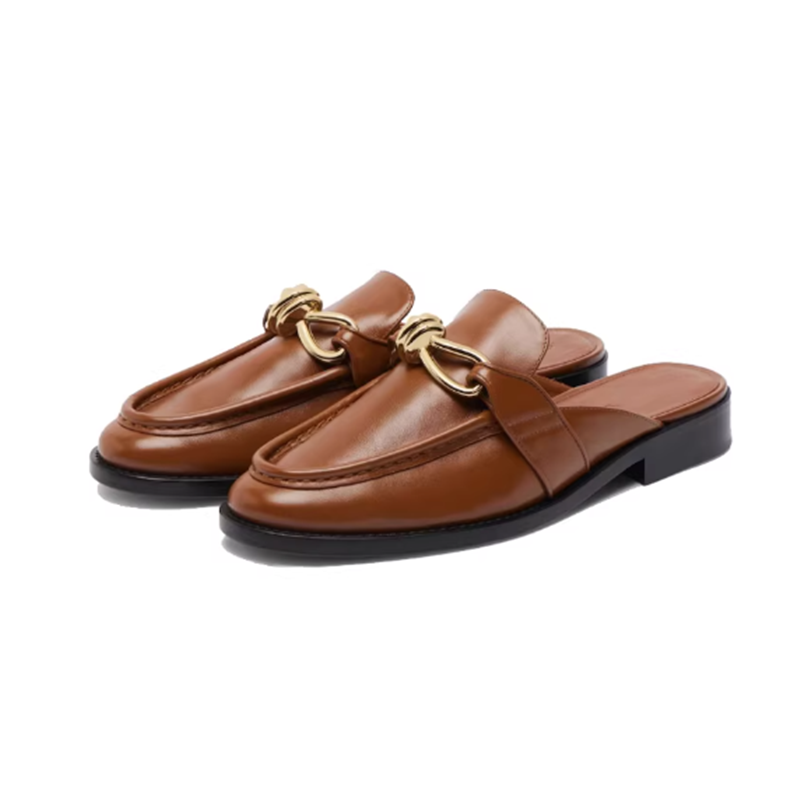 Metal Buckle Half Slippers For - Men'S Shoes Hush Puppies recensie en prijs