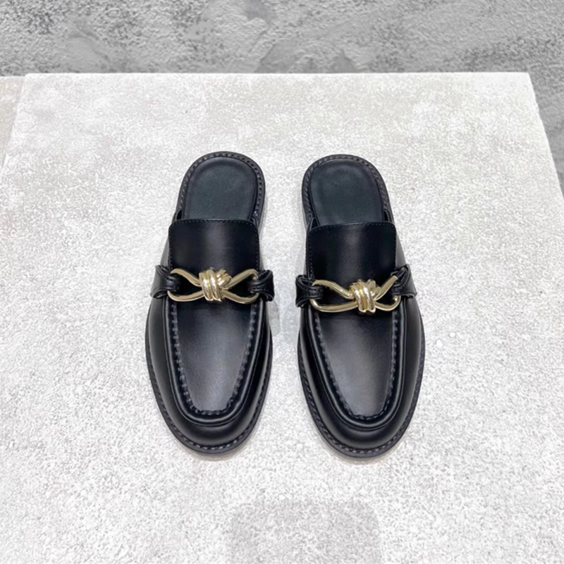 Metal Buckle Half Slippers For - Men'S Shoes Hush Puppies recensie en prijs