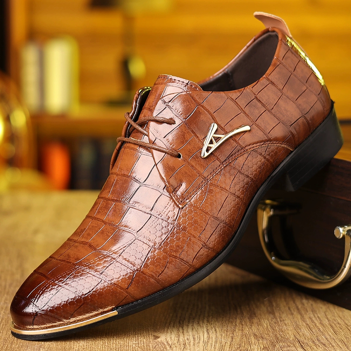 Fashion PU Leather Shoes Men B - Men'S Shoes For Suits recensie en prijs