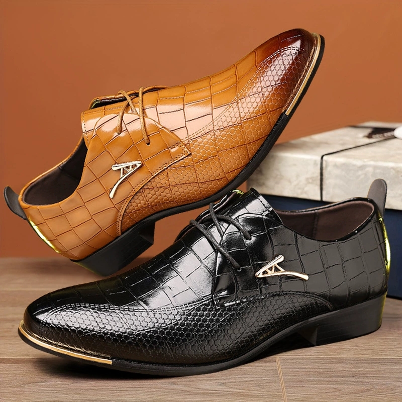 Fashion PU Leather Shoes Men B - Men'S Shoes For Suits recensie en prijs