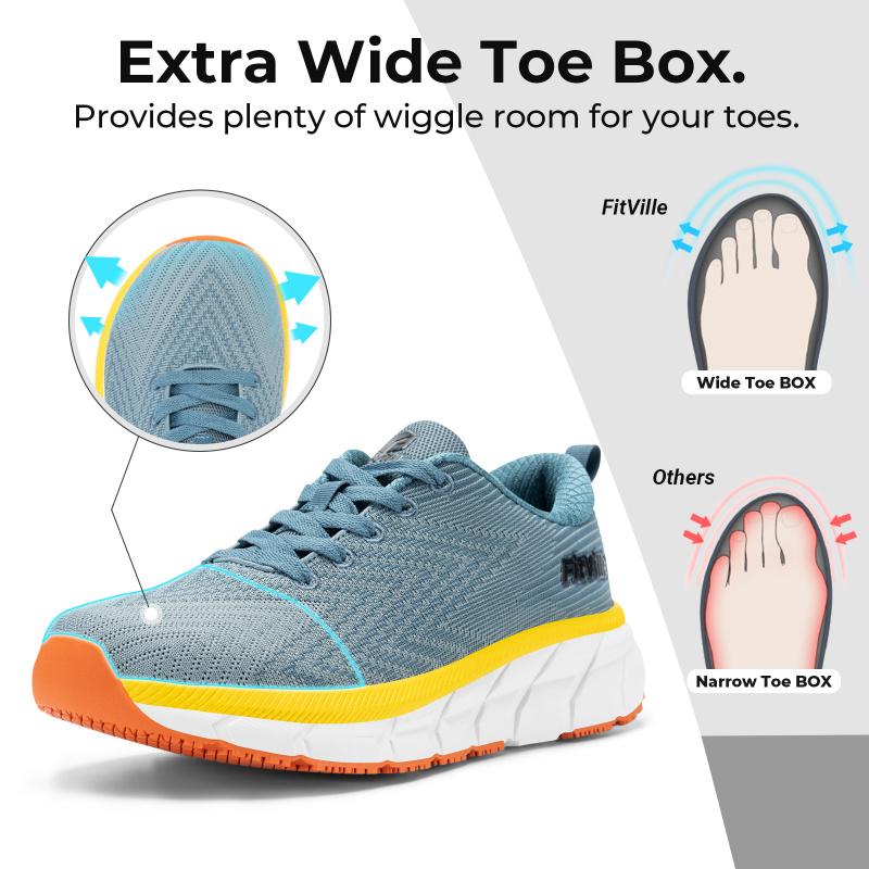 FitVille Wide Toe Box Men'S Sh - Men'S Shoes For Wide Feet recensie en prijs