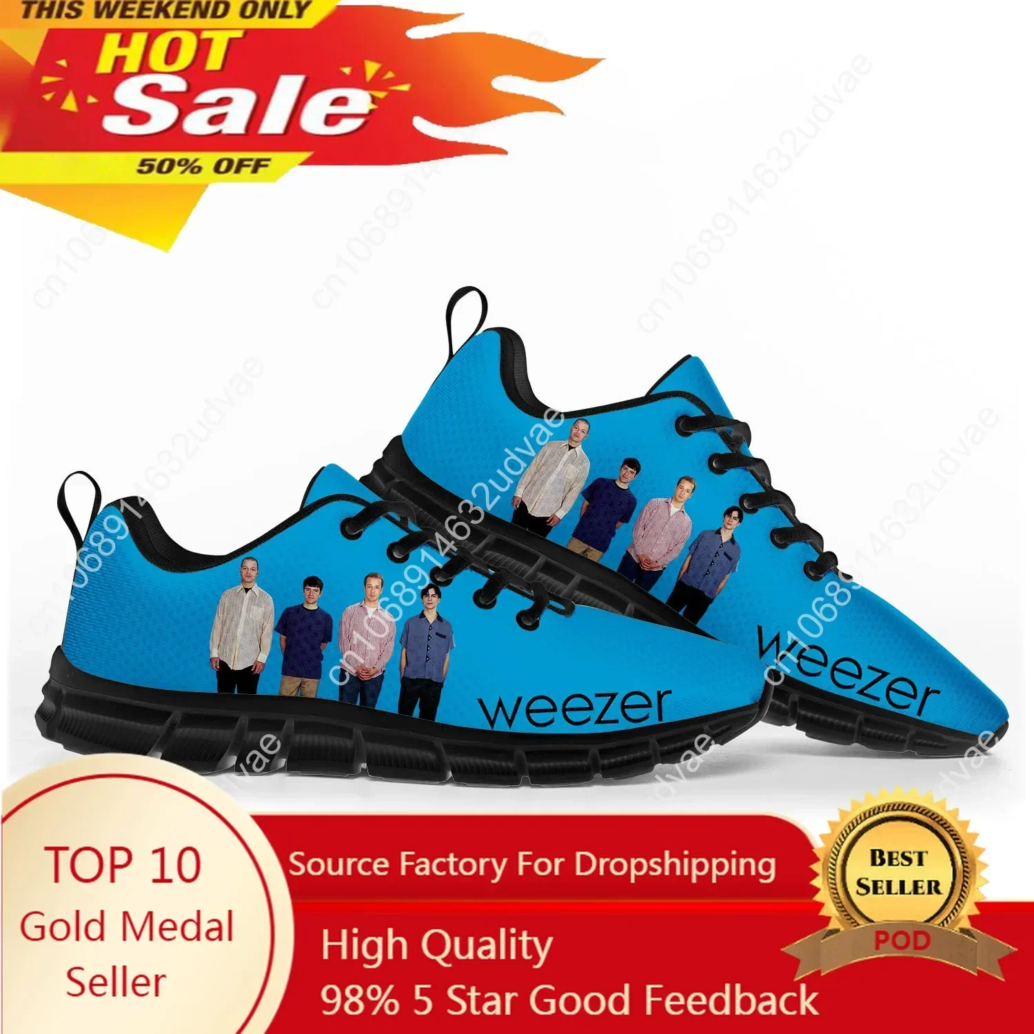 Weezer Sports Shoes Mens Women - Men Shoes High recensie en prijs