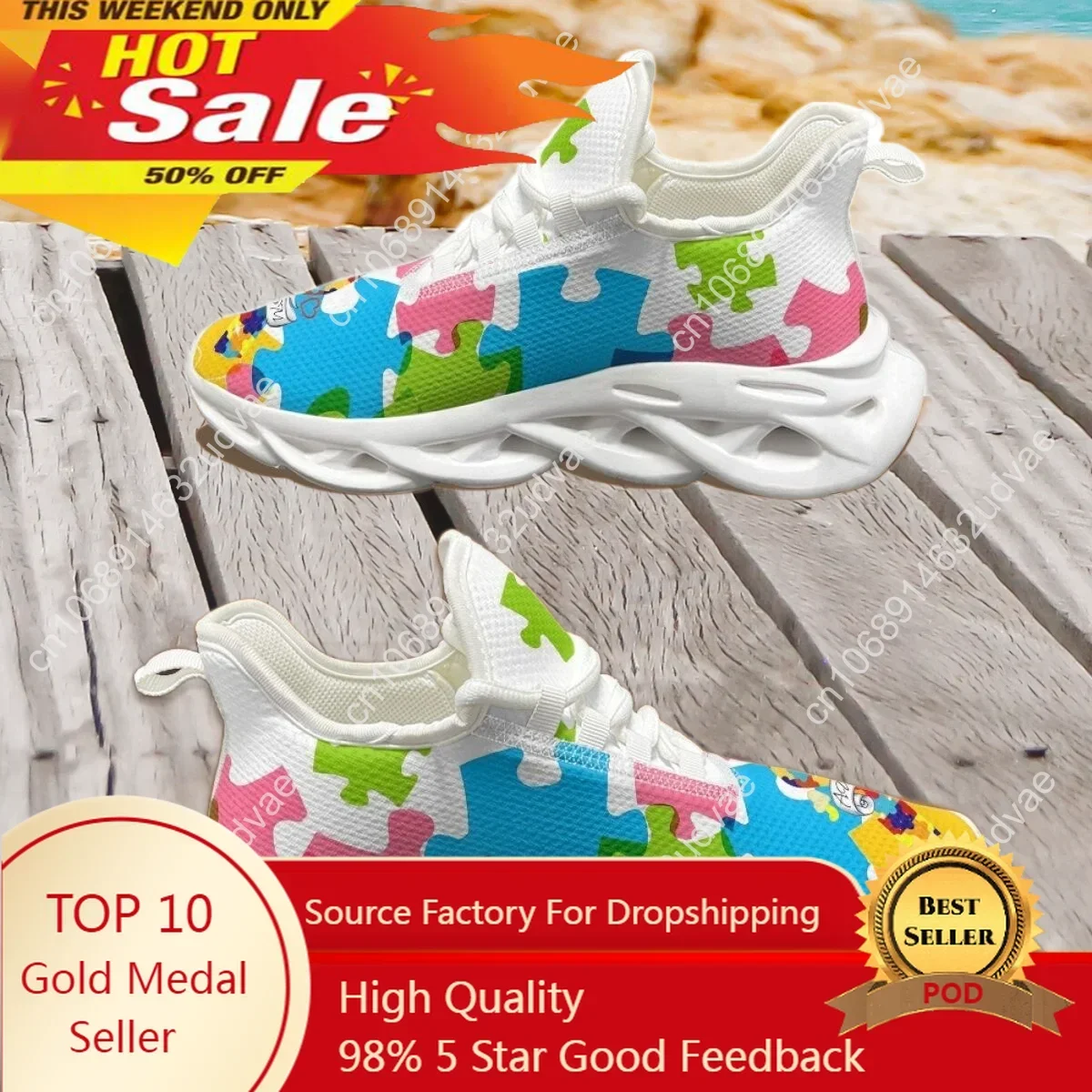 Autism Awareness Sports Runnin - Men Shoes High recensie en prijs