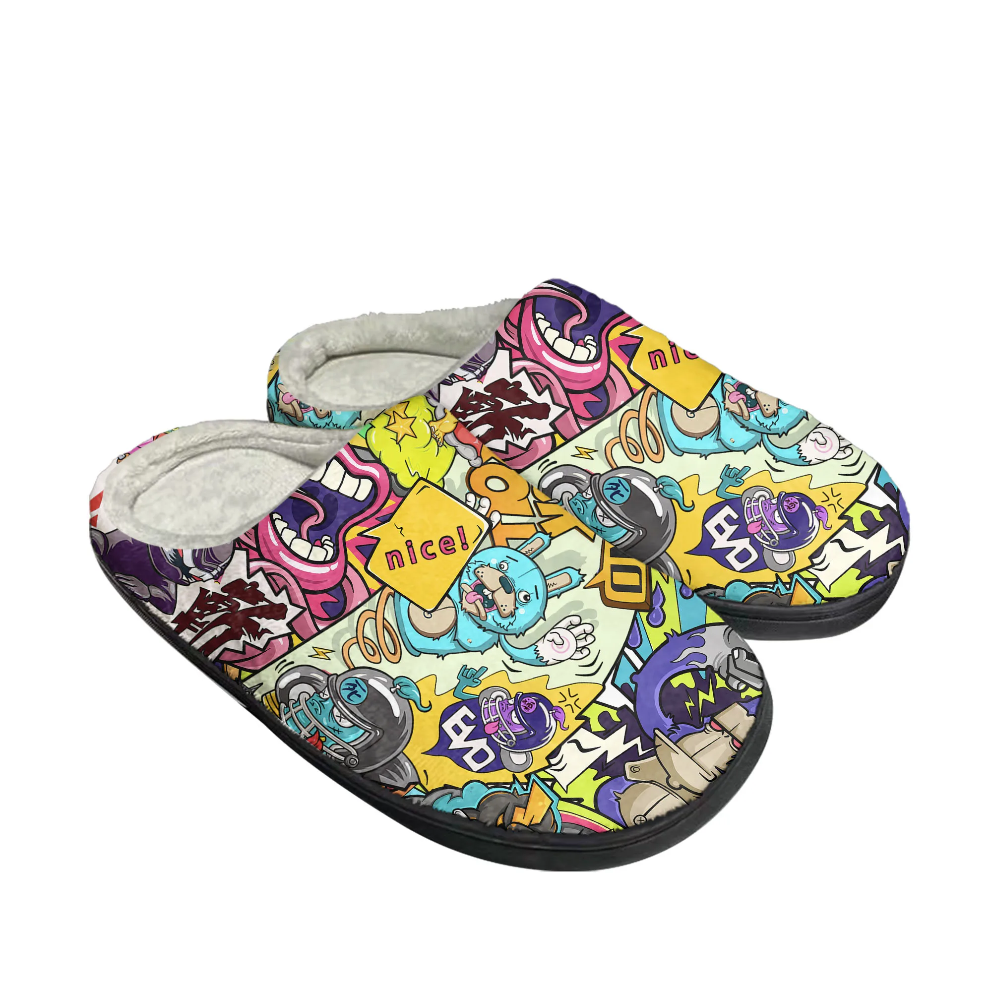 Street Art Graffiti Home Cotto - Men Shoes High recensie en prijs
