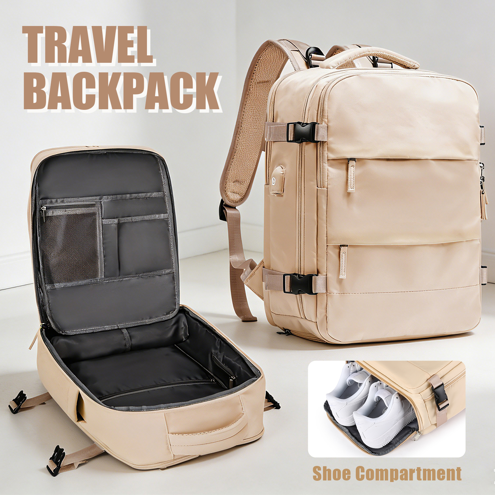 Large Travel Backpack for Men  - Men Shoes China recensie en prijs