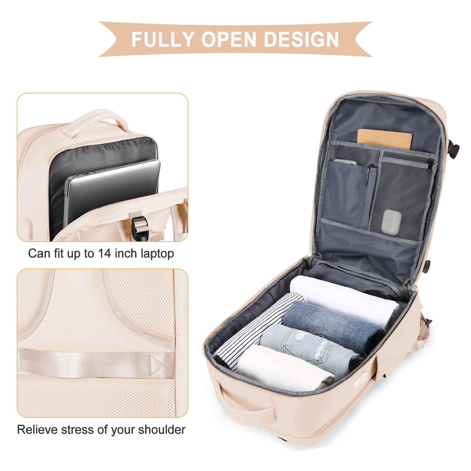 Large Travel Backpack for Men  - Men Shoes China recensie en prijs