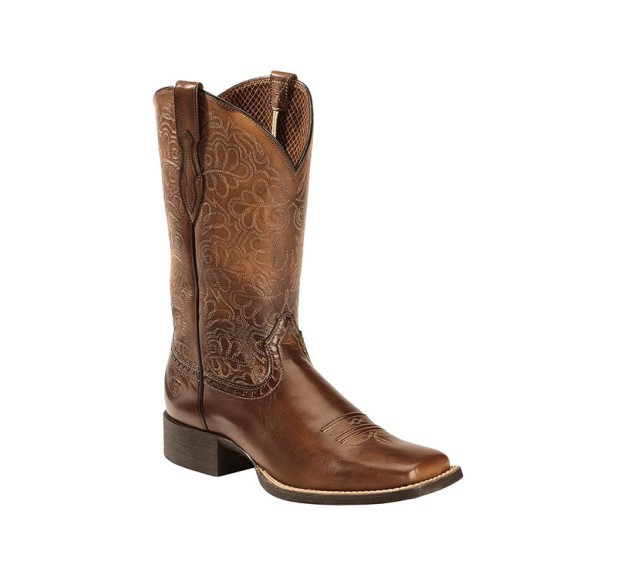 Men's Brown Leather Cowboy Boo - Men'S Shoes Hush Puppies recensie en prijs