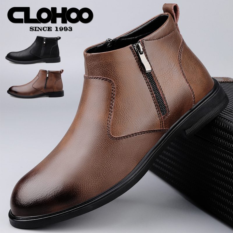CLOHOO Handmade Men's Boots Bu - Men'S Shoes Hush Puppies recensie en prijs