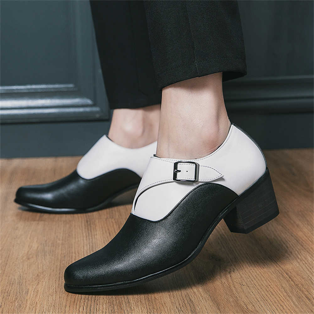 Normal Leather Ballroom Dancin - Men Shoes High recensie en prijs