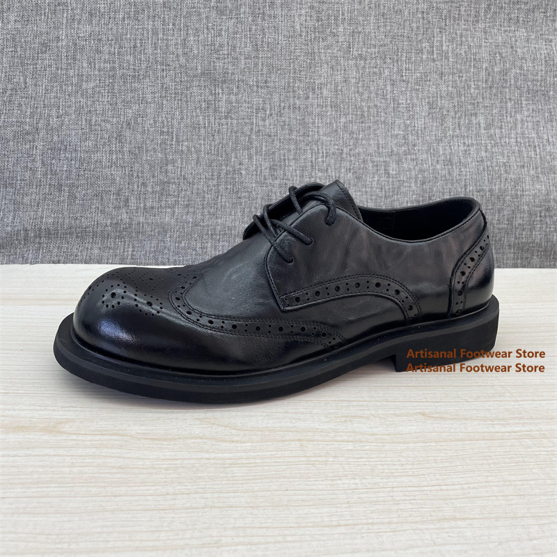 Carving Brogue Shoes for Men B - Men'S Shoes Brogues recensie en prijs