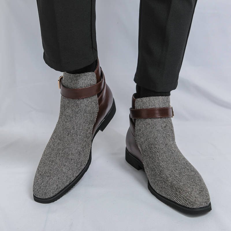Classic Ankle Boots Men High Q - Men'S Shoes Brogues recensie en prijs