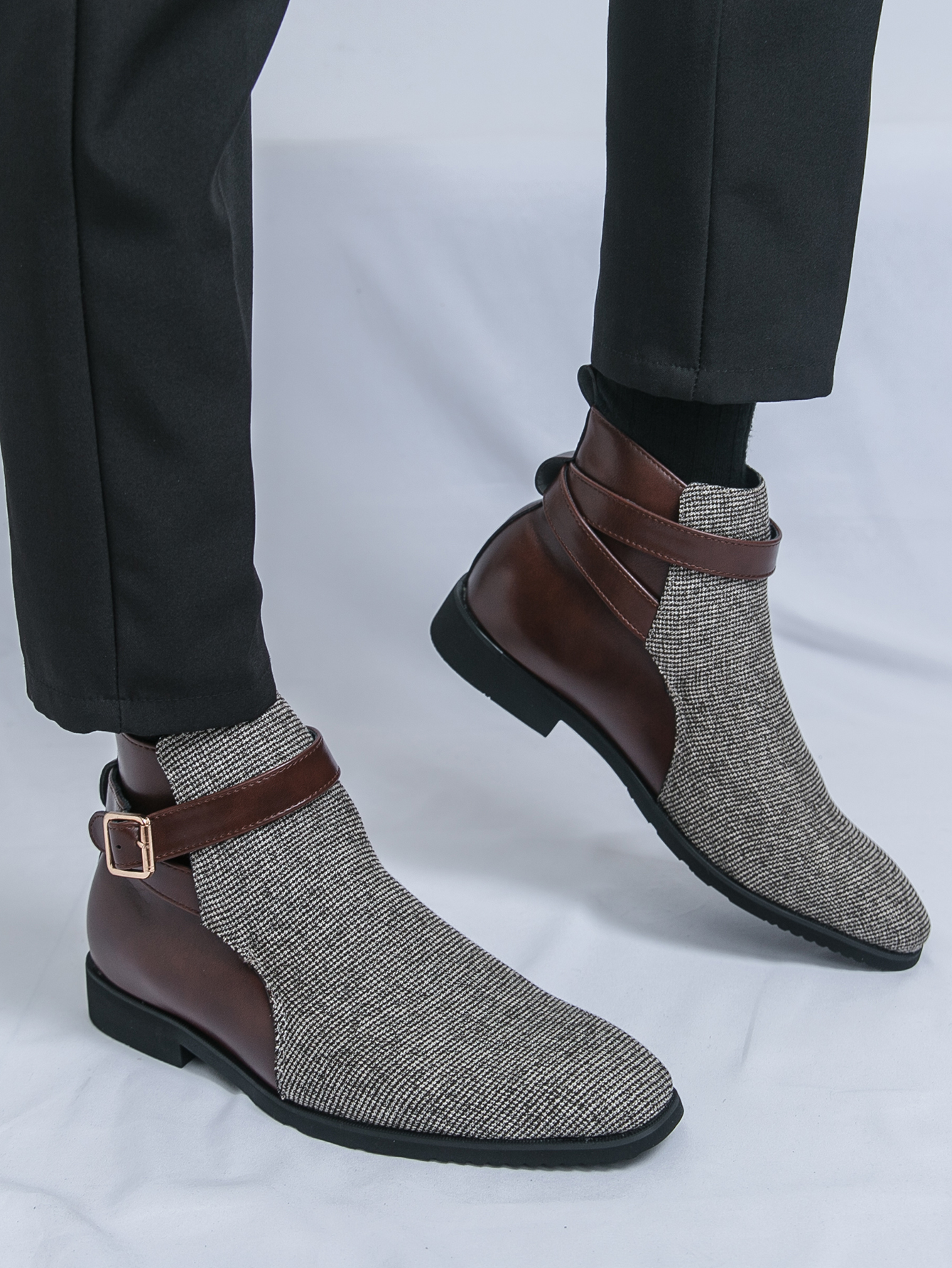 Classic Ankle Boots Men High Q - Men'S Shoes Brogues recensie en prijs