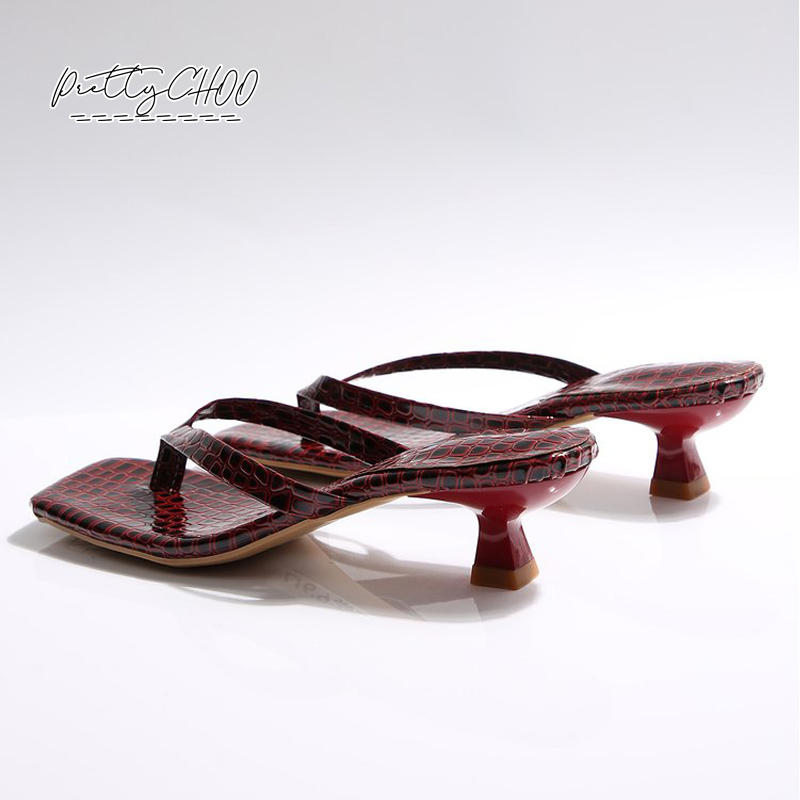 Crocodile Print Kitten Heel Fl - Men Shoes Casual recensie en prijs