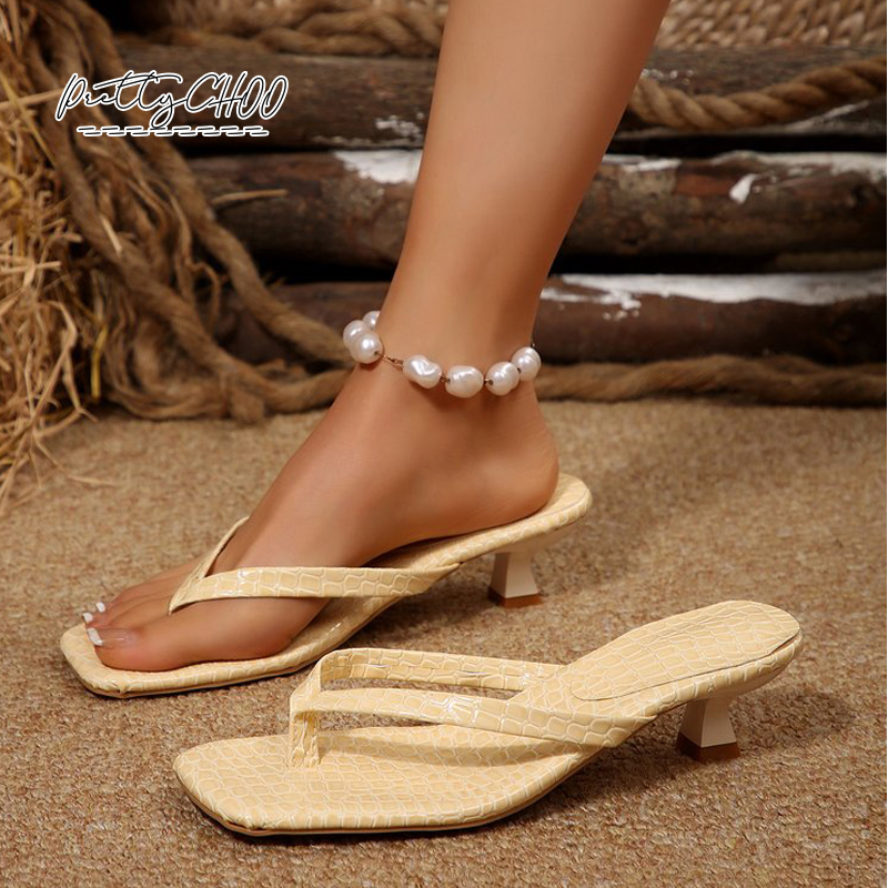 Crocodile Print Kitten Heel Fl - Men Shoes Casual recensie en prijs